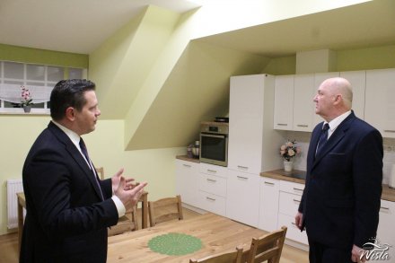 Prezentacja pomieszczeń dla seniorów